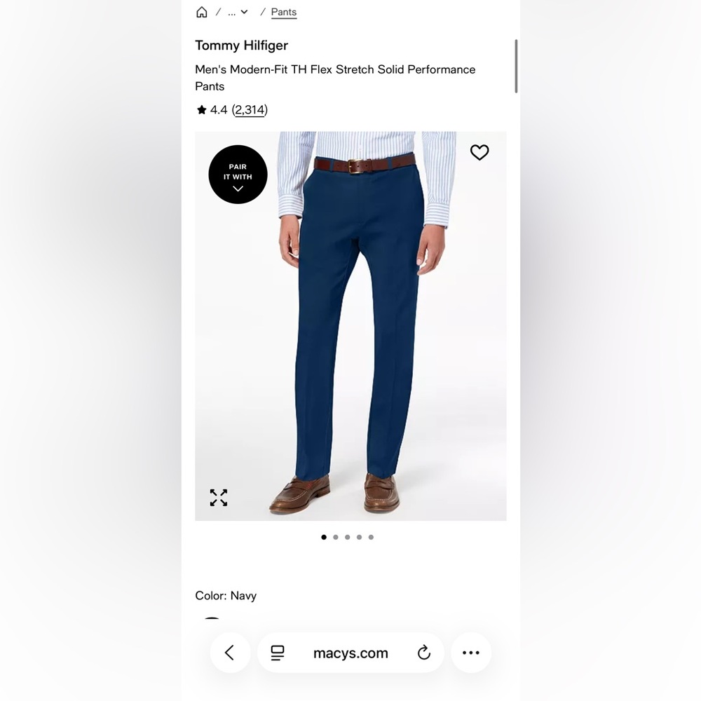 Tommy Hilfiger Flex men’s dress pants